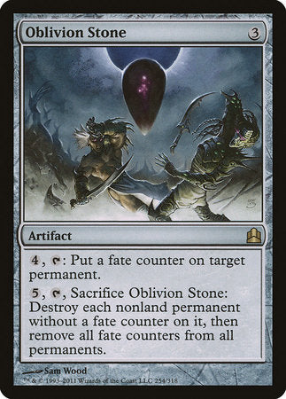 Oblivion Stone [Commander 2011] | Exor Games Bridgewater