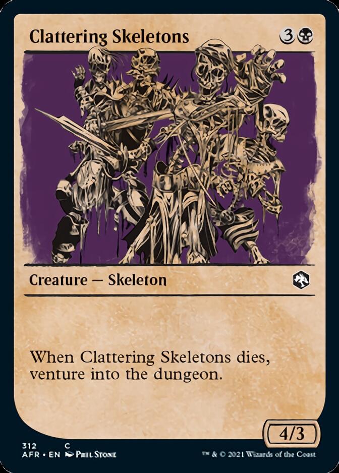 Clattering Skeletons (Showcase) [Dungeons & Dragons: Adventures in the Forgotten Realms] | Exor Games Bridgewater