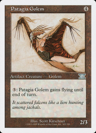 Patagia Golem [Classic Sixth Edition] | Exor Games Bridgewater