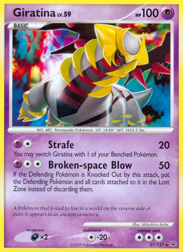 Giratina (27/127) [Platinum: Base Set] | Exor Games Bridgewater