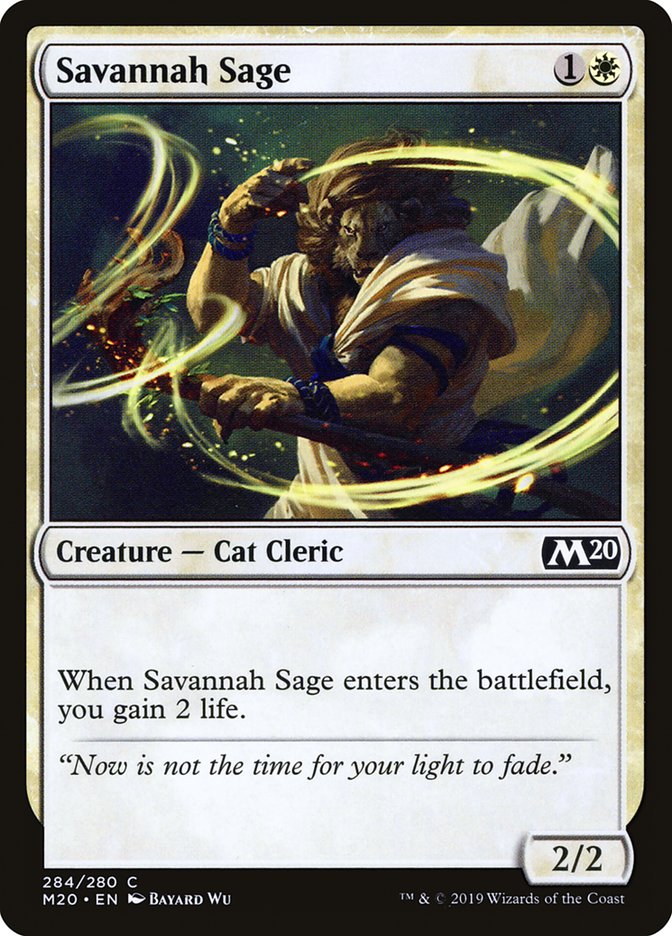 Savannah Sage [Core Set 2020] | Exor Games Bridgewater