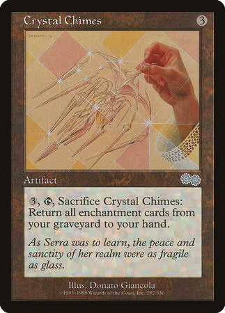 Crystal Chimes [Urza's Saga] | Exor Games Bridgewater