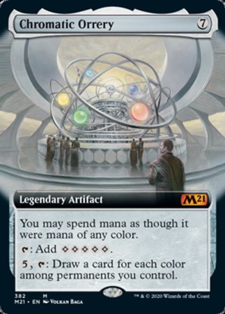 Chromatic Orrery (Extended Art) [Core Set 2021] | Exor Games Bridgewater