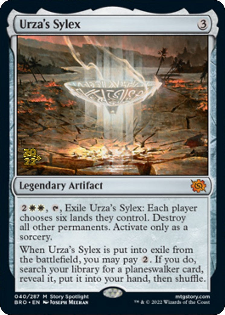 Urza's Sylex [The Brothers' War: Prerelease Promos] | Exor Games Bridgewater