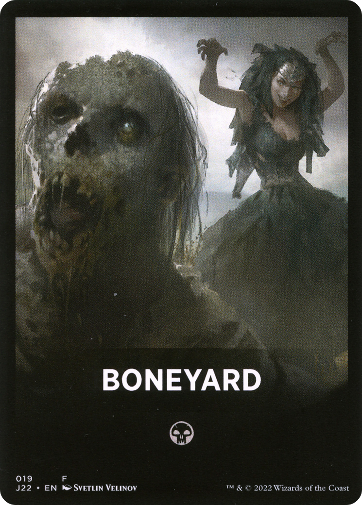 Boneyard Theme Card [Jumpstart 2022 Front Cards] | Exor Games Bridgewater