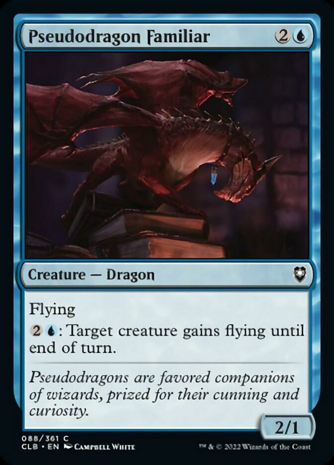 Pseudodragon Familiar [Commander Legends: Battle for Baldur's Gate] | Exor Games Bridgewater