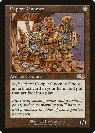 Copper Gnomes [Urza's Saga] | Exor Games Bridgewater