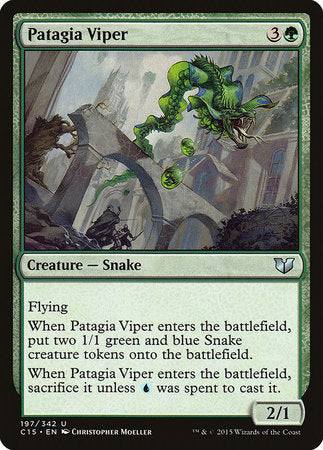 Patagia Viper [Commander 2015] | Exor Games Bridgewater