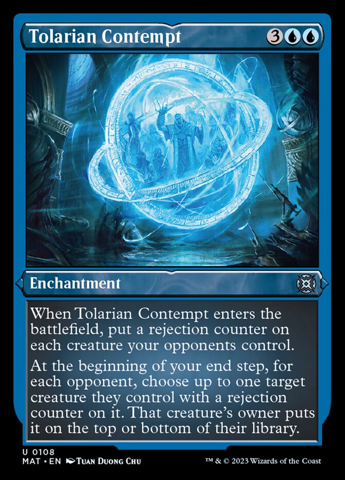 Tolarian Contempt (Foil Etched) [March of the Machine: The Aftermath] | Exor Games Bridgewater