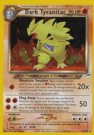 Dark Tyranitar (11/105) [Neo Destiny Unlimited] | Exor Games Bridgewater