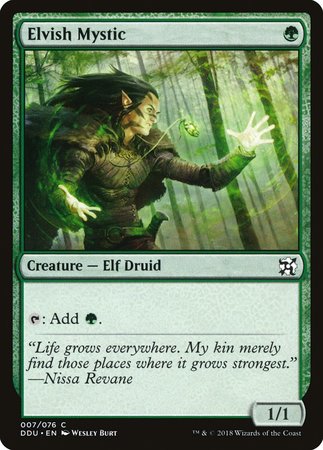 Elvish Mystic [Duel Decks: Elves vs. Inventors] | Exor Games Bridgewater