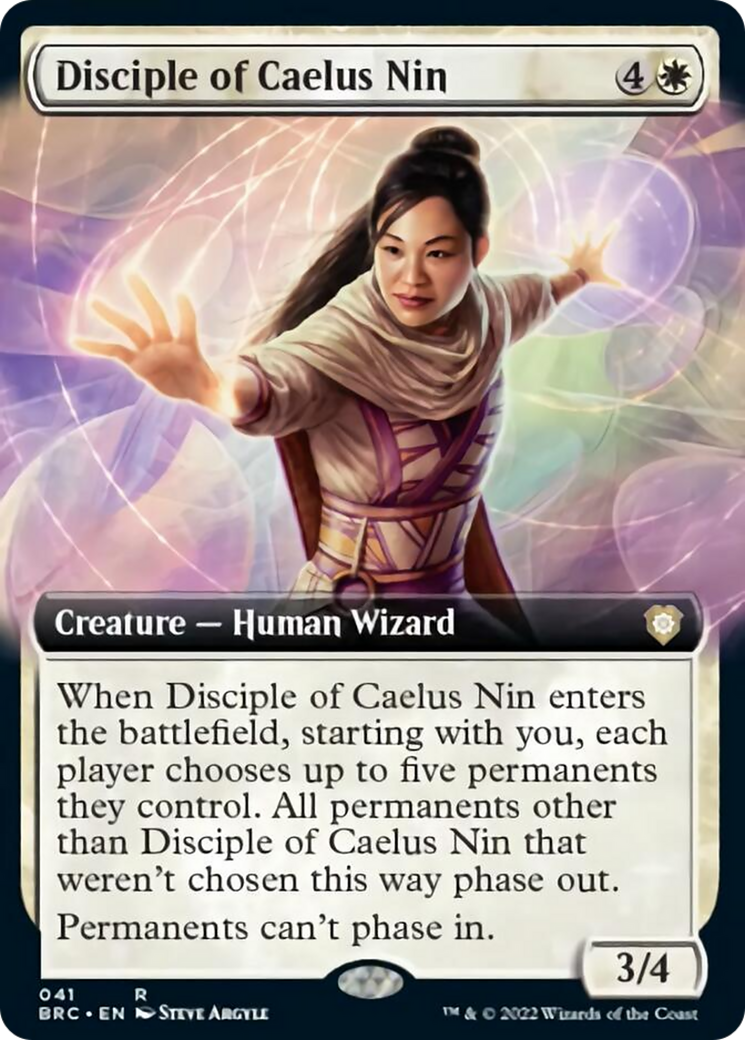 Disciple of Caelus Nin (Extended Art) [The Brothers' War Commander] | Exor Games Bridgewater