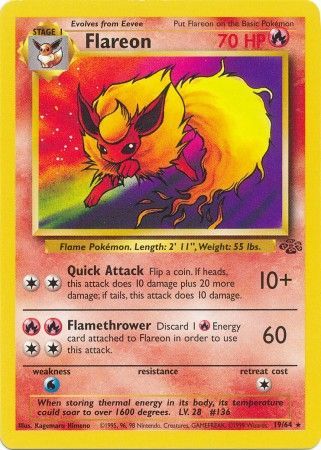 Flareon (19/64) [Jungle Unlimited] | Exor Games Bridgewater