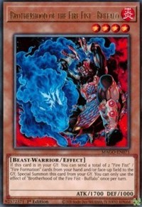 Brotherhood of the Fire Fist - Buffalo [MAGO-EN071] Rare | Exor Games Bridgewater