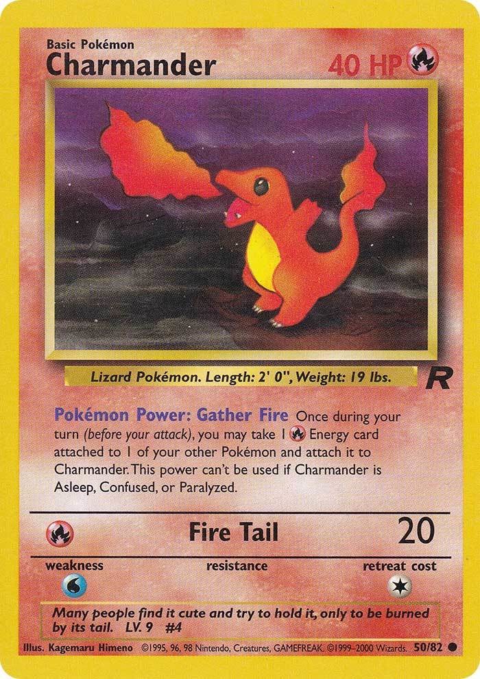 Charmander (50/82) [Team Rocket Unlimited] | Exor Games Bridgewater