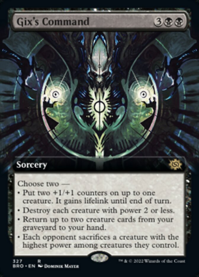 Gix's Command (Extended Art) [The Brothers' War] | Exor Games Bridgewater