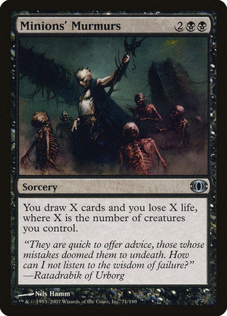 Minions' Murmurs [Future Sight] | Exor Games Bridgewater