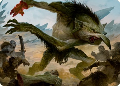 Troll Art Card [Dungeons & Dragons: Adventures in the Forgotten Realms Art Series] | Exor Games Bridgewater