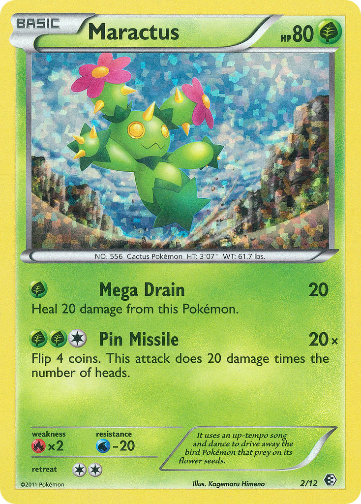 Maractus (2/12) [McDonald's Promos: 2011 Collection] | Exor Games Bridgewater