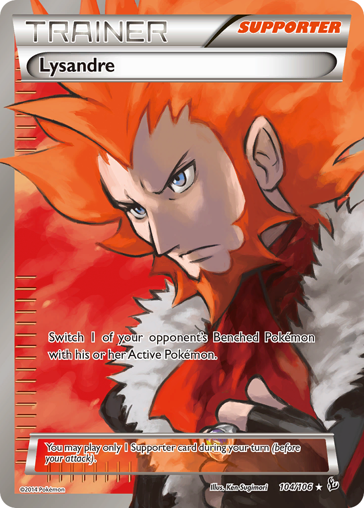 Lysandre (104/106) [XY: Flashfire] | Exor Games Bridgewater