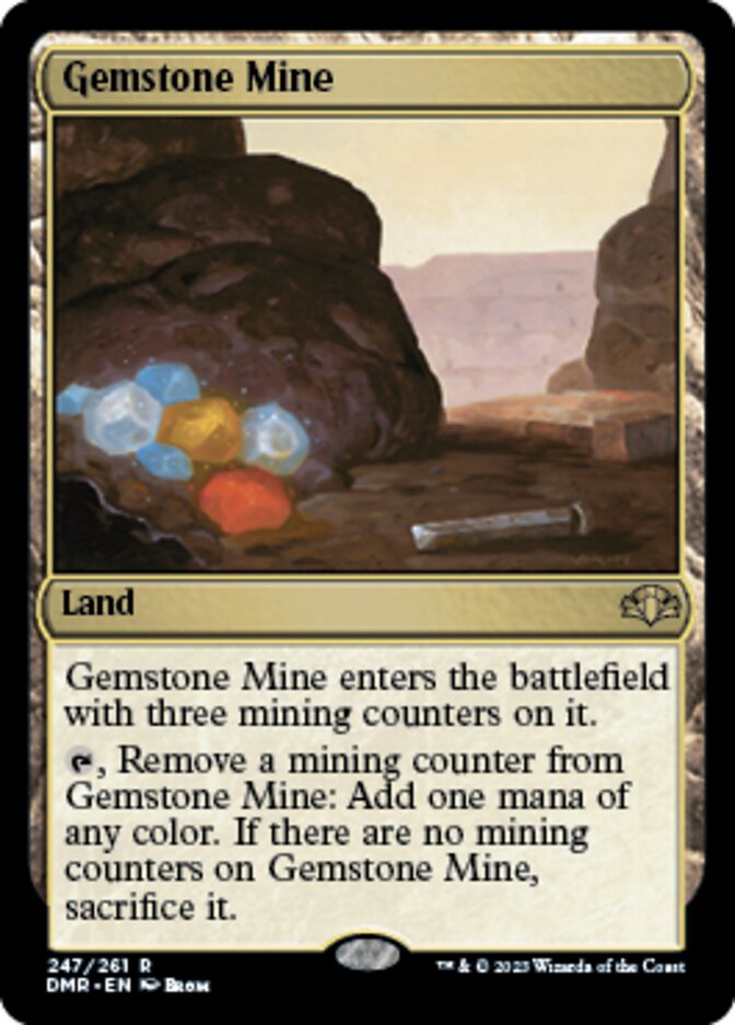 Gemstone Mine [Dominaria Remastered] | Exor Games Bridgewater