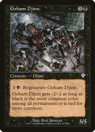 Goham Djinn [Invasion] | Exor Games Bridgewater