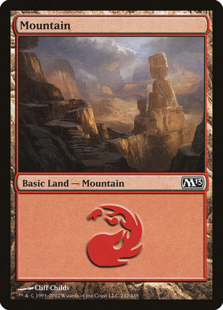 Mountain (242) [Magic 2013] | Exor Games Bridgewater