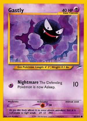 Gastly (65/105) [Neo Destiny Unlimited] | Exor Games Bridgewater