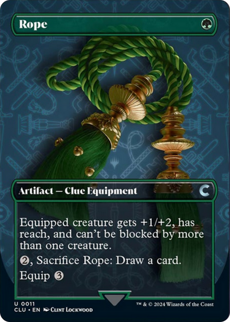 Rope (Borderless) [Ravnica: Clue Edition] | Exor Games Bridgewater