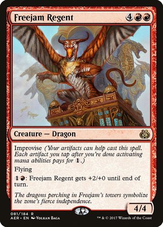 Freejam Regent [Aether Revolt] | Exor Games Bridgewater