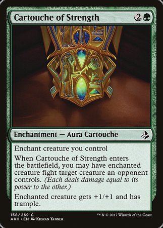 Cartouche of Strength [Amonkhet] | Exor Games Bridgewater