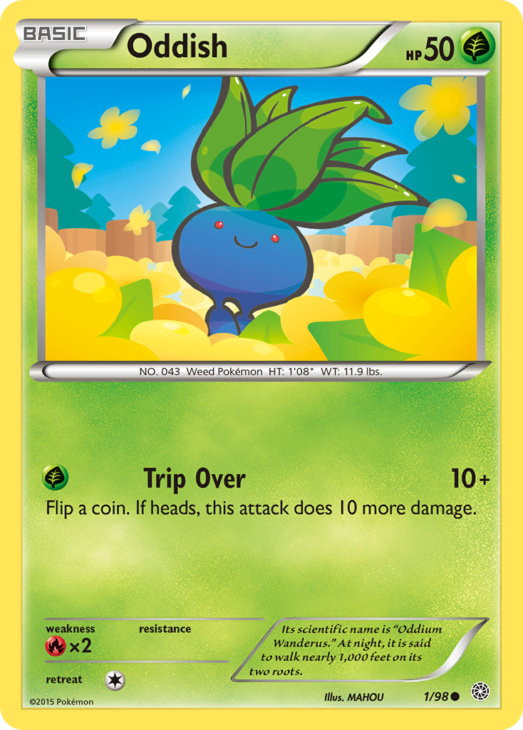 Oddish (1/98) [XY: Ancient Origins] | Exor Games Bridgewater