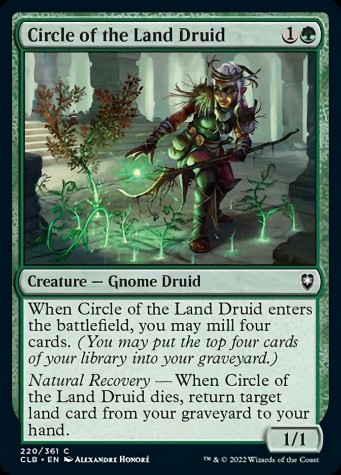 Circle of the Land Druid [Commander Legends: Battle for Baldur's Gate] | Exor Games Bridgewater