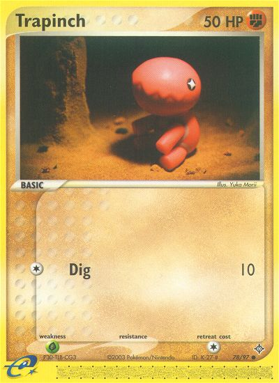 Trapinch (78/97) [EX: Dragon] | Exor Games Bridgewater