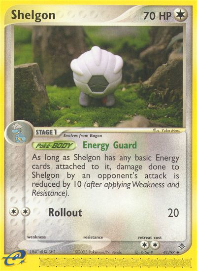 Shelgon (41/97) [EX: Dragon] | Exor Games Bridgewater