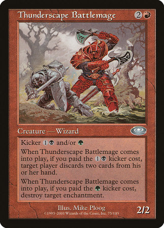 Thunderscape Battlemage [Planeshift] | Exor Games Bridgewater