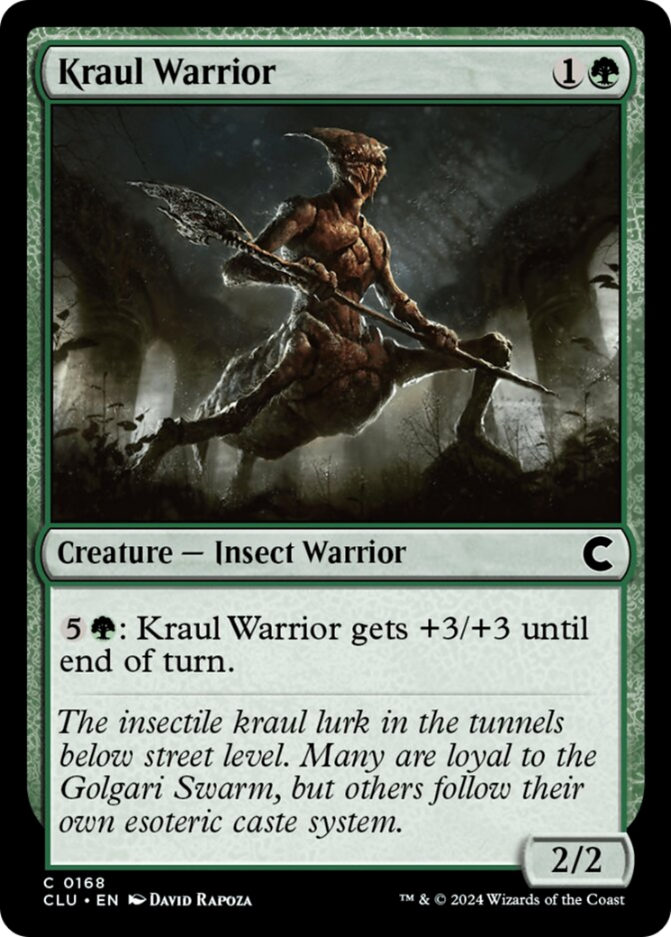 Kraul Warrior [Ravnica: Clue Edition] | Exor Games Bridgewater