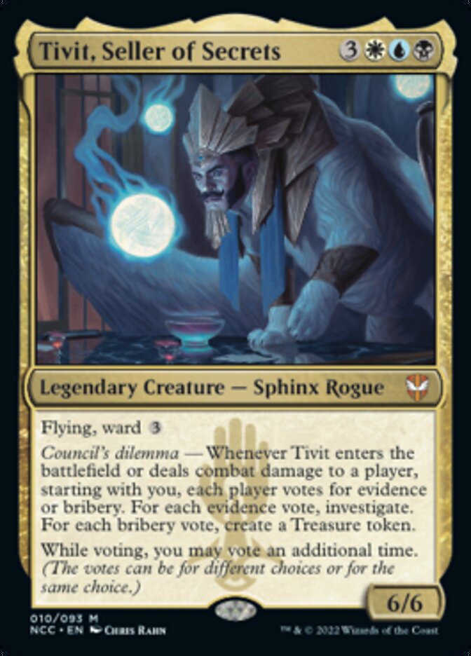 Tivit, Seller of Secrets [Streets of New Capenna Commander] | Exor Games Bridgewater