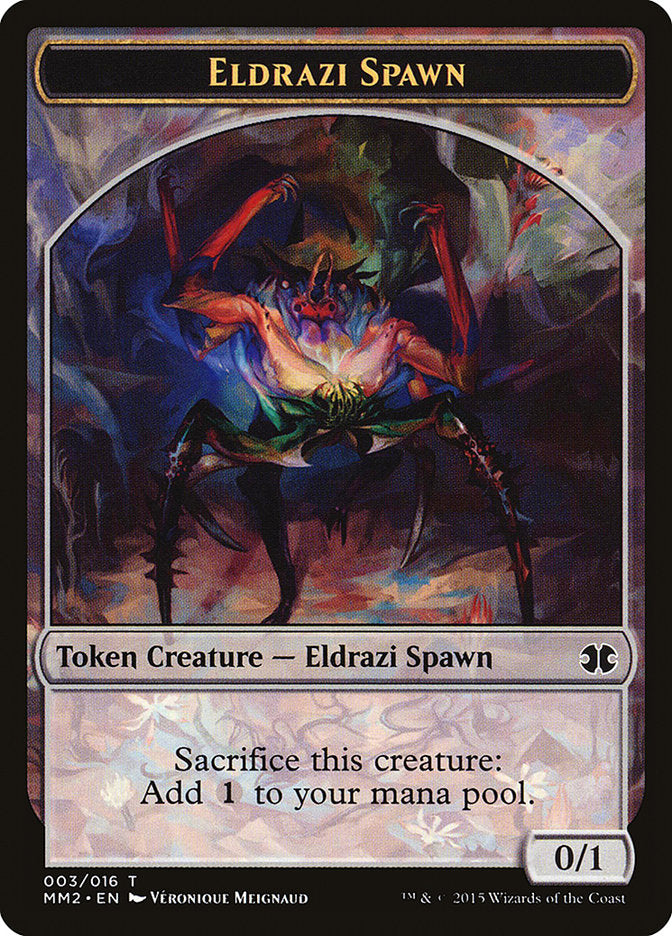 Eldrazi Spawn (003/016) [Modern Masters 2015 Tokens] | Exor Games Bridgewater