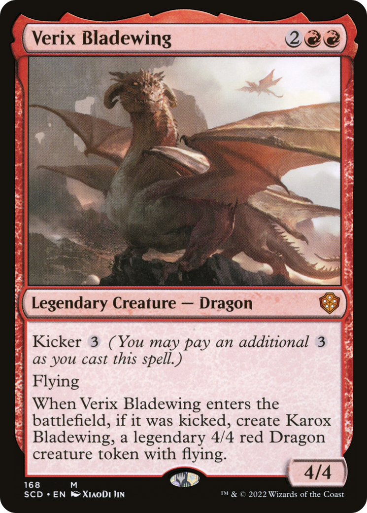 Verix Bladewing [Starter Commander Decks] | Exor Games Bridgewater