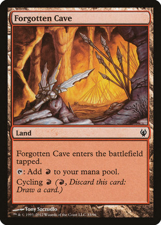 Forgotten Cave [Duel Decks: Izzet vs. Golgari] | Exor Games Bridgewater