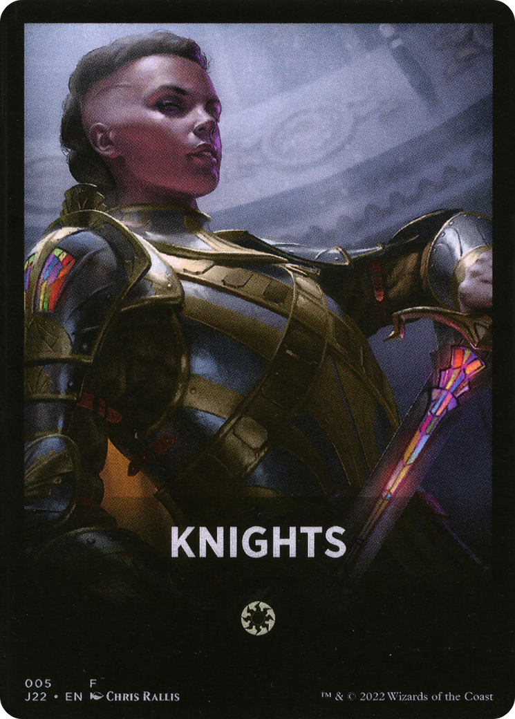 Knights Theme Card [Jumpstart 2022 Front Cards] | Exor Games Bridgewater