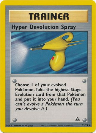 Hyper Devolution Spray (73/75) [Neo Discovery Unlimited] | Exor Games Bridgewater