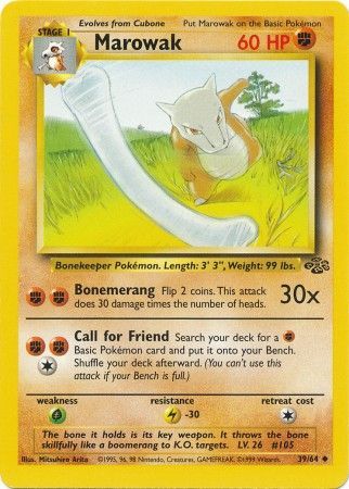 Marowak (39/64) [Jungle Unlimited] | Exor Games Bridgewater