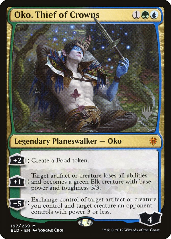 Oko, Thief of Crowns (Promo Pack) [Throne of Eldraine Promos] | Exor Games Bridgewater