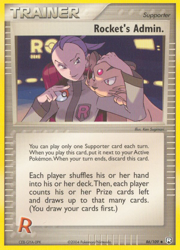 Rocket's Admin. (86/109) [EX: Team Rocket Returns] | Exor Games Bridgewater