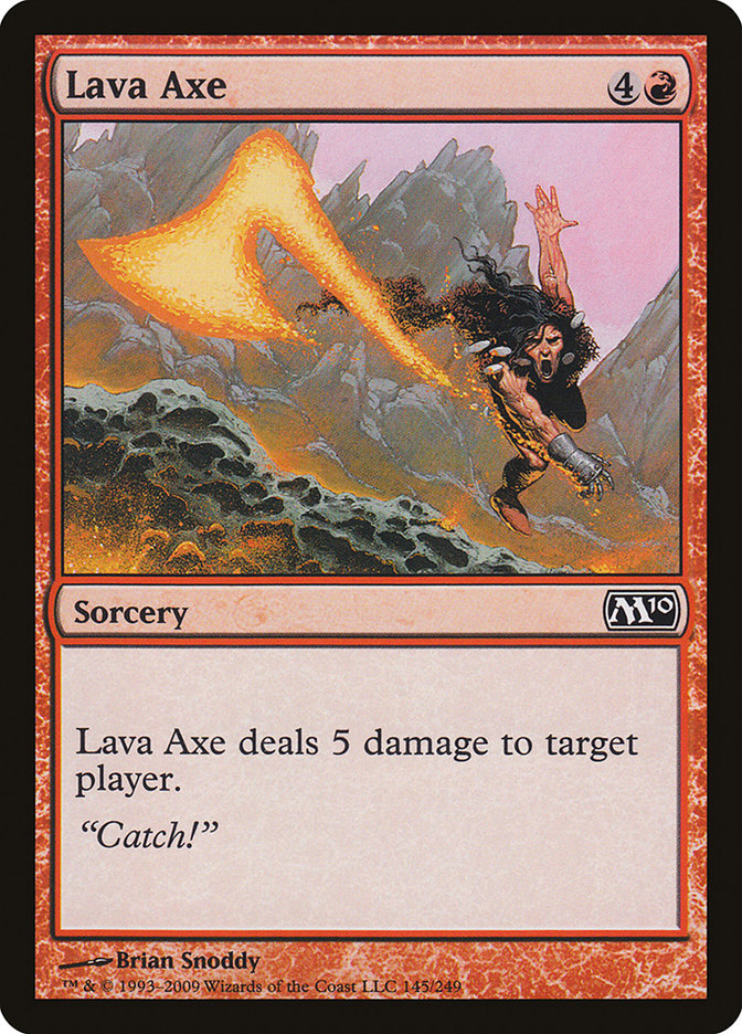 Lava Axe [Magic 2010] | Exor Games Bridgewater