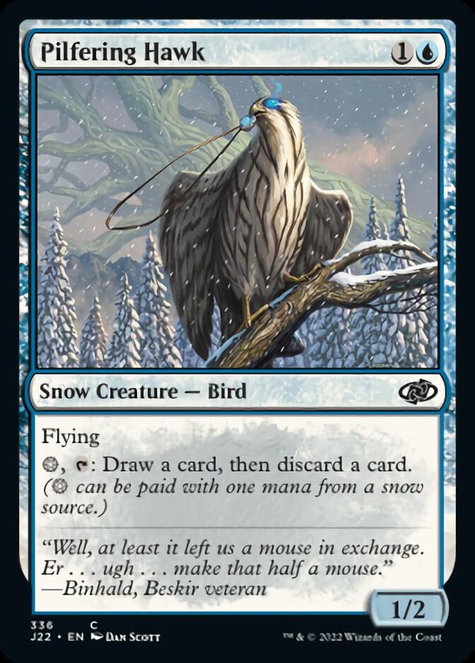 Pilfering Hawk [Jumpstart 2022] | Exor Games Bridgewater