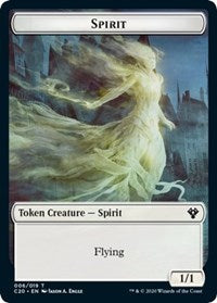 Spirit // Insect (013) Double-sided Token [Commander 2020 Tokens] | Exor Games Bridgewater