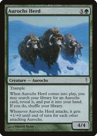 Aurochs Herd [Coldsnap] | Exor Games Bridgewater